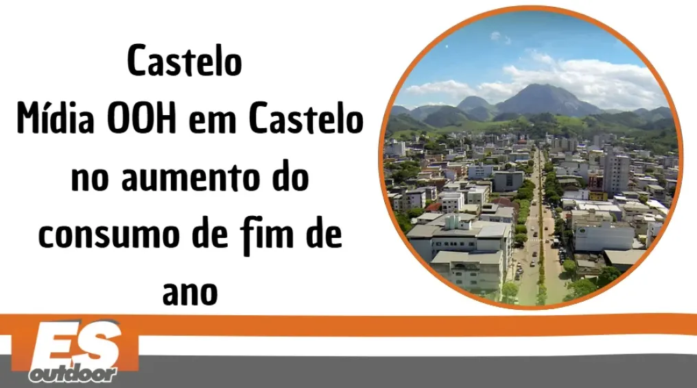 Castelo &ndash; M&iacute;dia OOH em Castelo no aumento do consumo de fim de ano