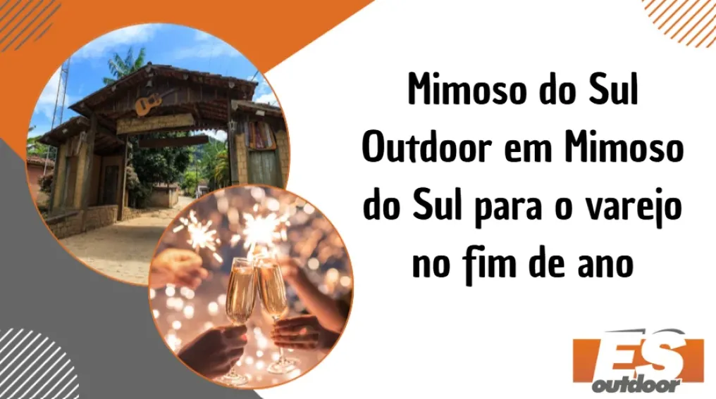 Mimoso do Sul &ndash; Outdoor em Mimoso do Sul para o varejo no fim de ano