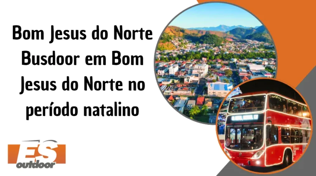 Bom Jesus do Norte &ndash; Busdoor em Bom Jesus do Norte no per&iacute;odo natalino