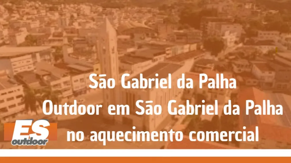 S&atilde;o Gabriel da Palha &ndash; Outdoor em S&atilde;o Gabriel da Palha no aquecimento comercial