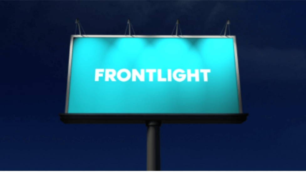 Anuncio em Front Light em Vitoria ES