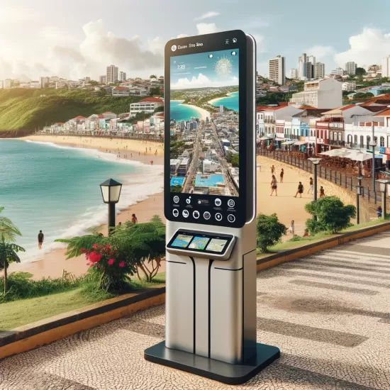 Totens Digitais Facilitando o Turismo em Linhares