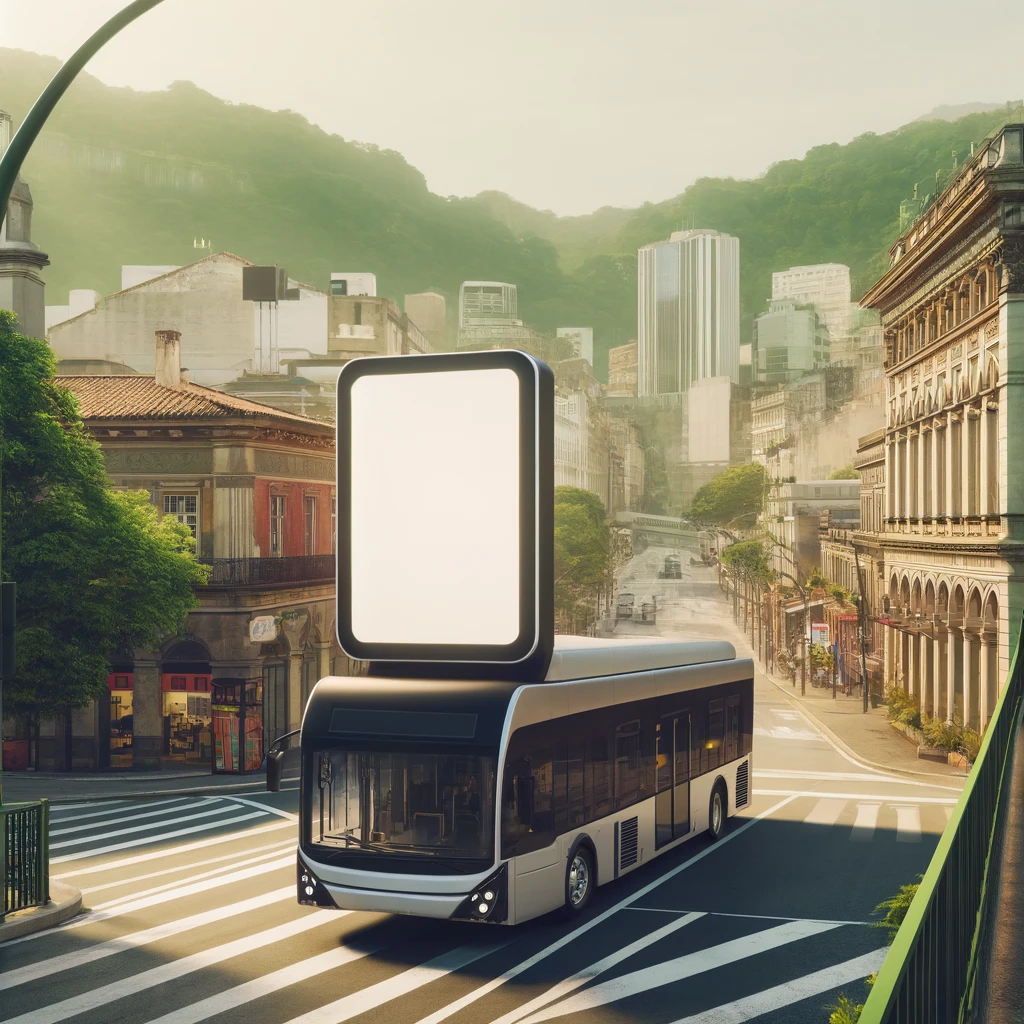 Top-sight em &Ocirc;nibus Divulgando o Turismo Gastron&ocirc;mico em Venda Nova do Imigrante