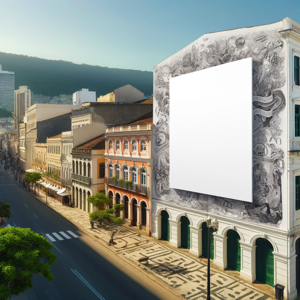 Empenas como Canais de Promoção para Eventos de Arte Contemporânea em