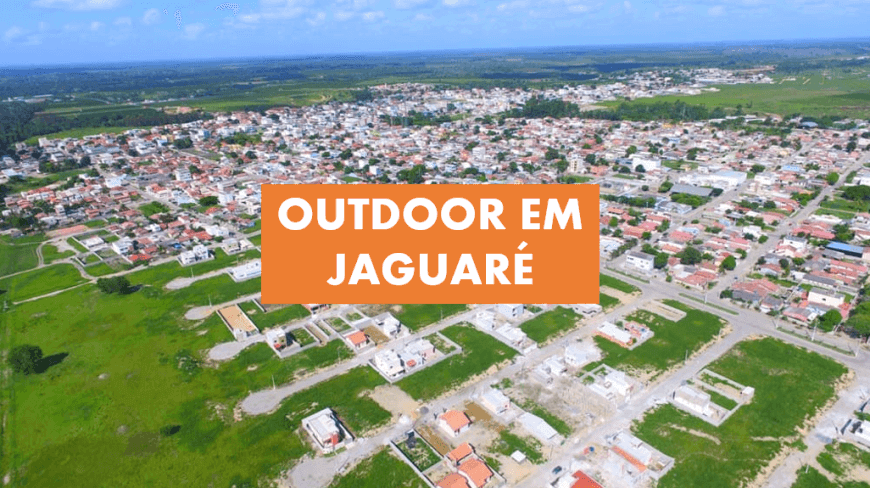 OUTDOOR EM JAGUAR&Eacute; 
