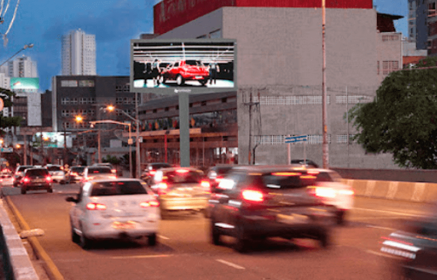 PAINEL DE LED EM S&Atilde;O MATEUS 