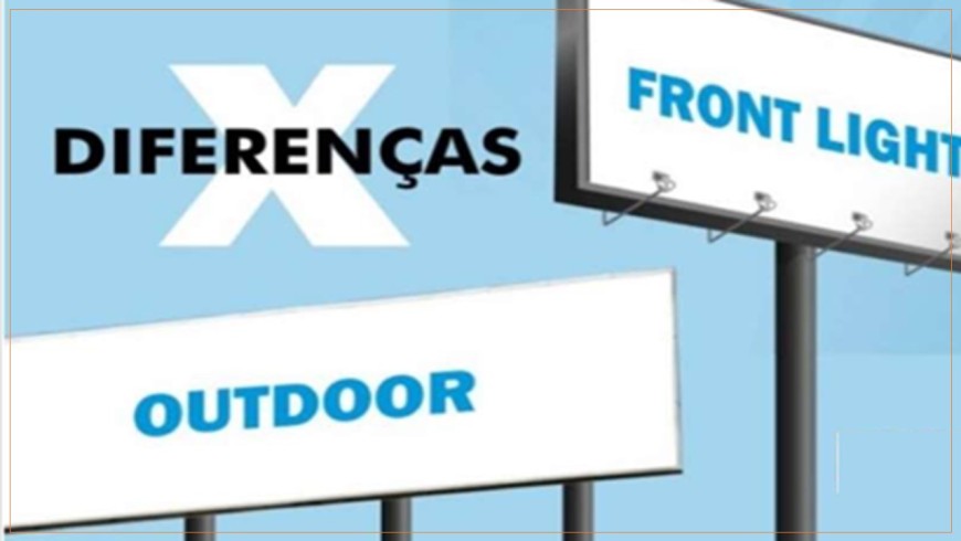 Voc&ecirc; sabe a diferen&ccedil;a entre outdoor e front light?