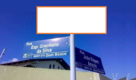 Ponto nº PLACA DE ESQUINA GUARAPARI